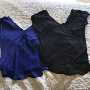 2 for 1 pocketed with see through backs